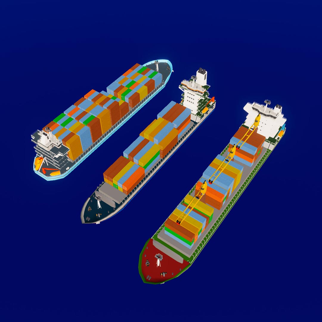 Cargo Ships I