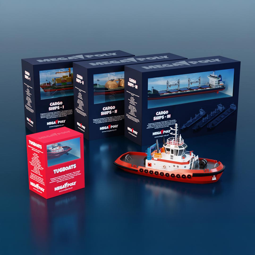 Cargo Ships Megapack