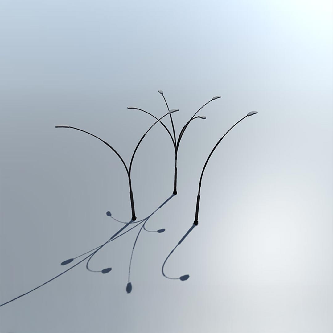 Outdoor Lighting Poles